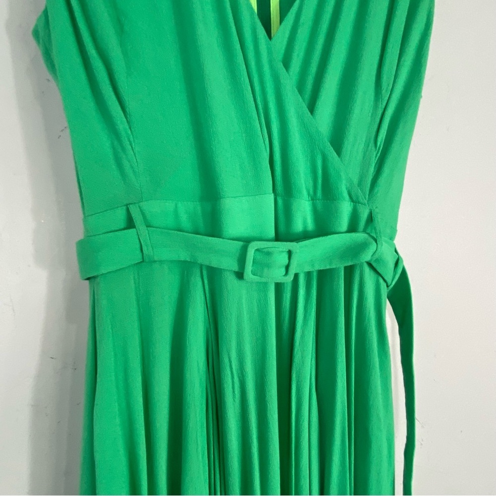 BGL Midi Sleeveless Dress Green - Picture 5 of 10